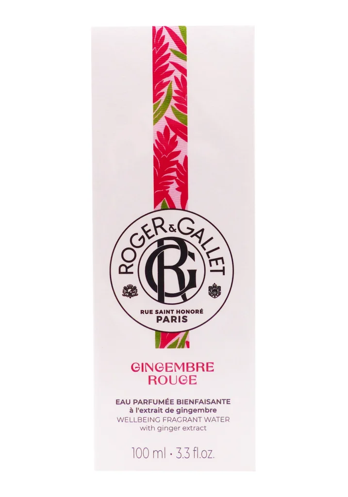 gingembre rouge roger et gallet 100 ml eau parfumee