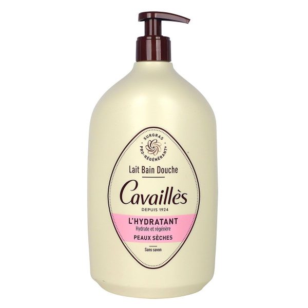 Rogé Cavaillès lait bain douche L'hydratant 1L