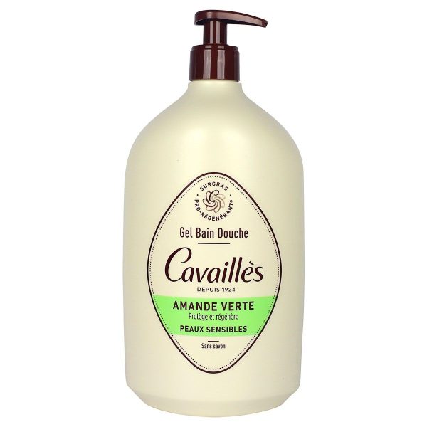 Rogé Cavaillès Gel bain douche Amande verte 1L