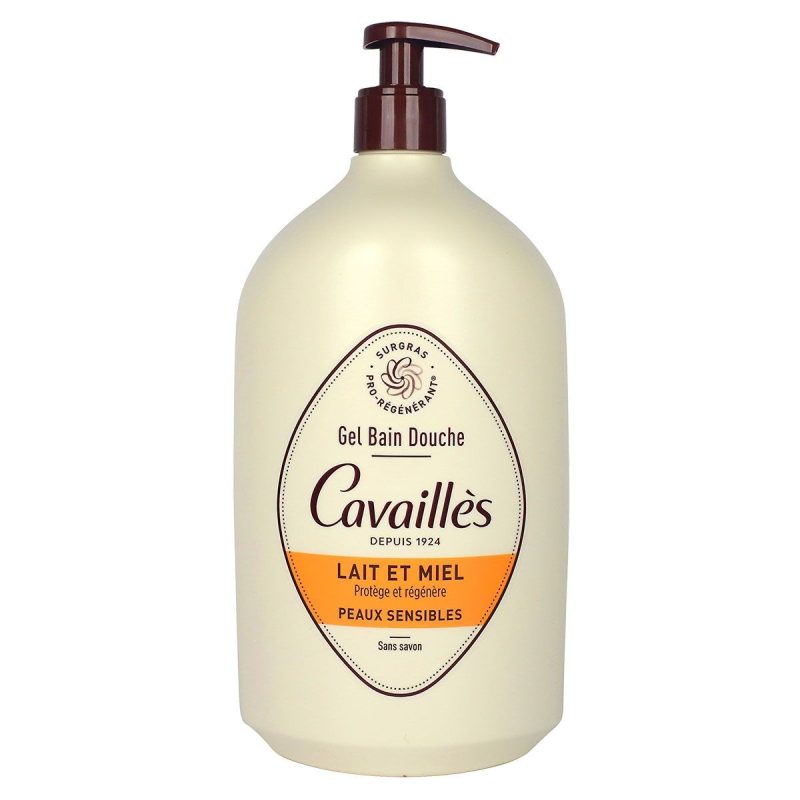 Rogé Cavaillès Gel bain douche Lait et miel 1L