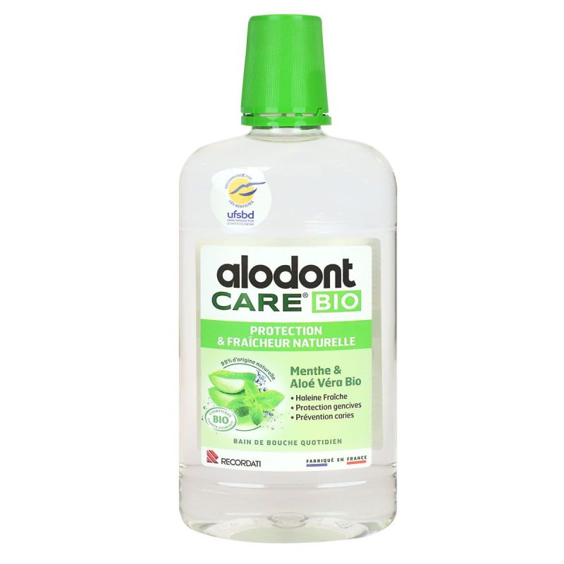 Alodont Care Bio protection et fraîcheur naturelle bain de bouche 500 ml