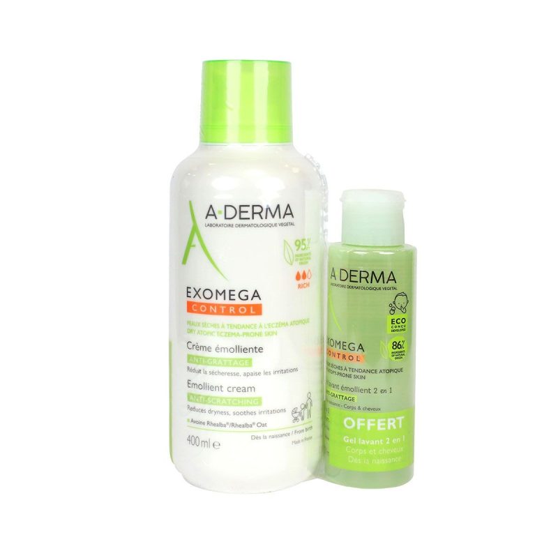 A-DERMA EXOMEGA CONTROL CREME EMOLLIENTE 400ML