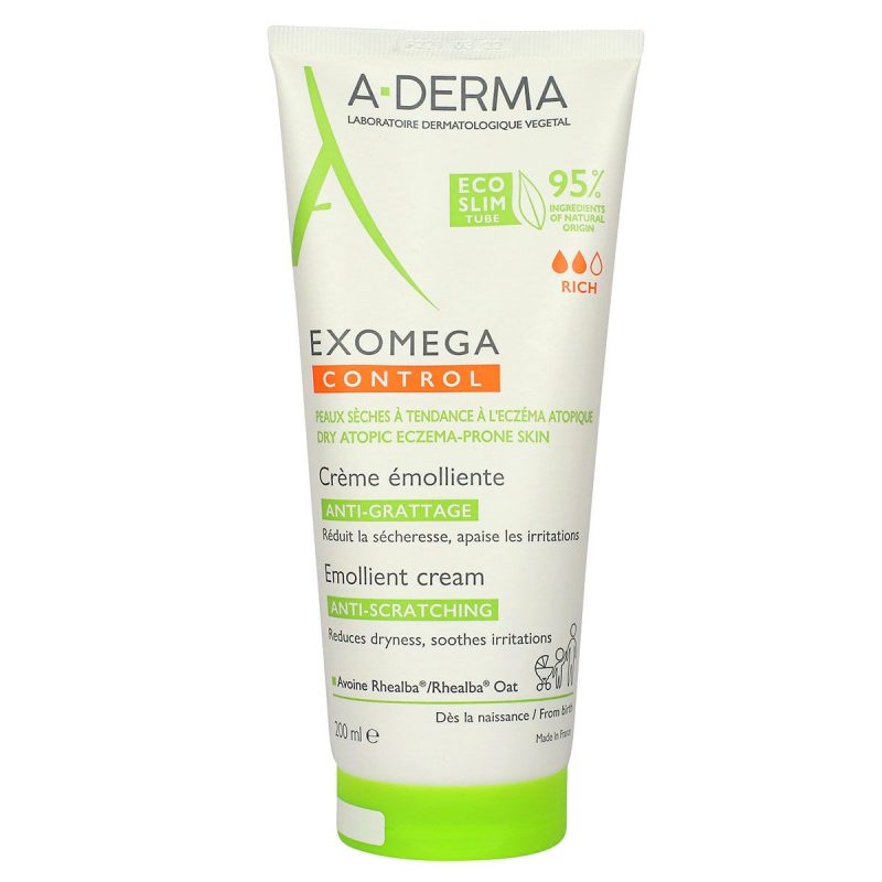 A-DERMA EXOMEGA CONTROL CREME EMOLLIENTE 200ML