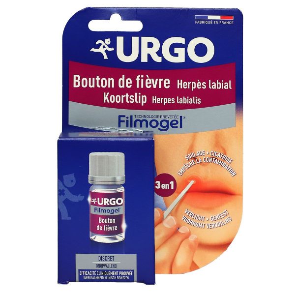 URGO FILMOGEL BOUTON DE FIEVRE PANSEMENT GEL