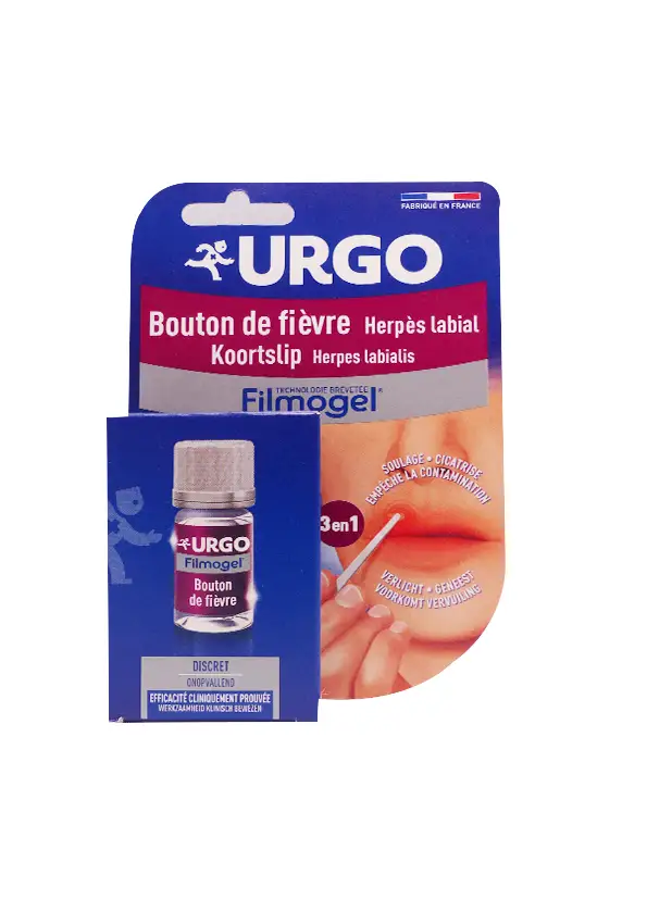 Urgo filmogel bouton de fièvre herpes labiale