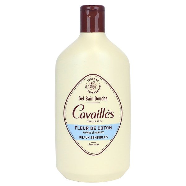 Rogé Cavaillès gel bain douche surgras fleur de coton 400ml