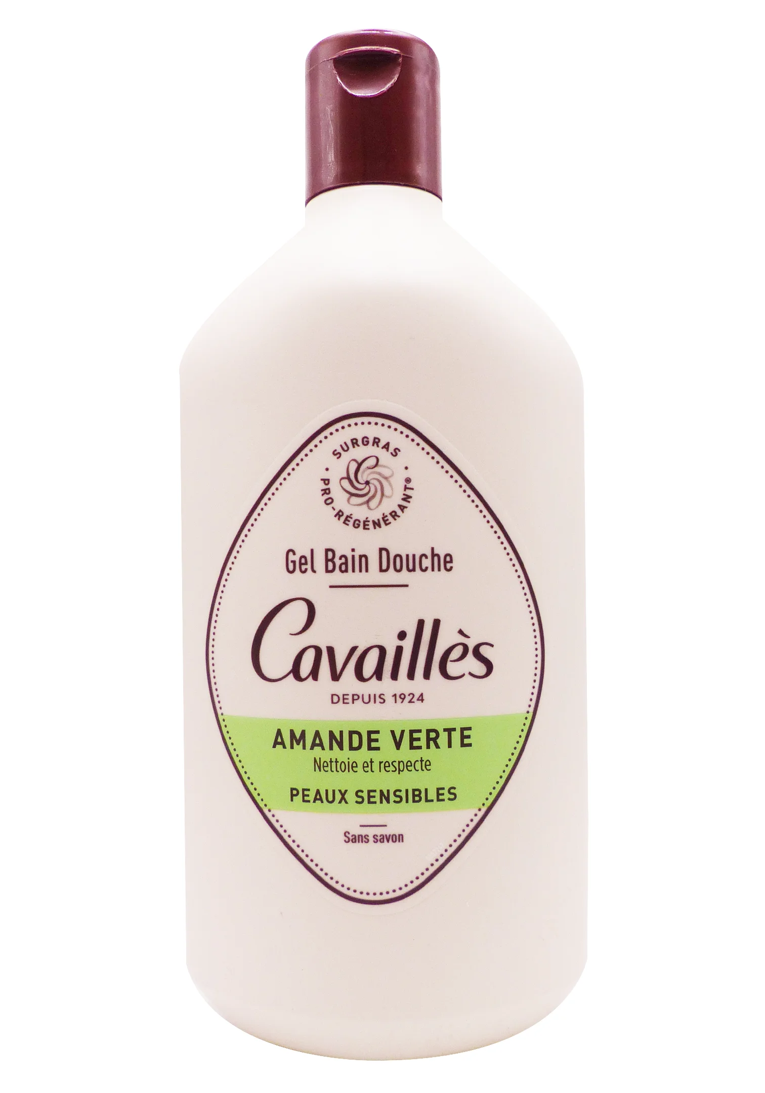ROGE CAVAILLES GEL BAIN DOUCHE AMANDE VERTE 400ML 1 cavailles amande verte