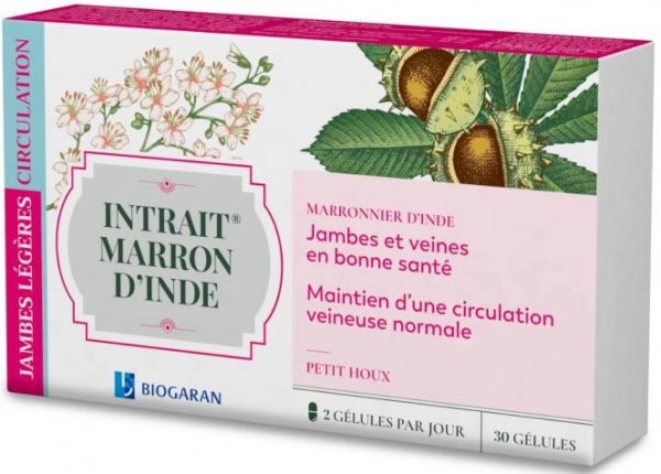 Intrait Marron d'Inde 60 GéLULES