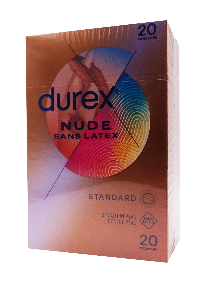 durex nude sans latex 20 préservatifs