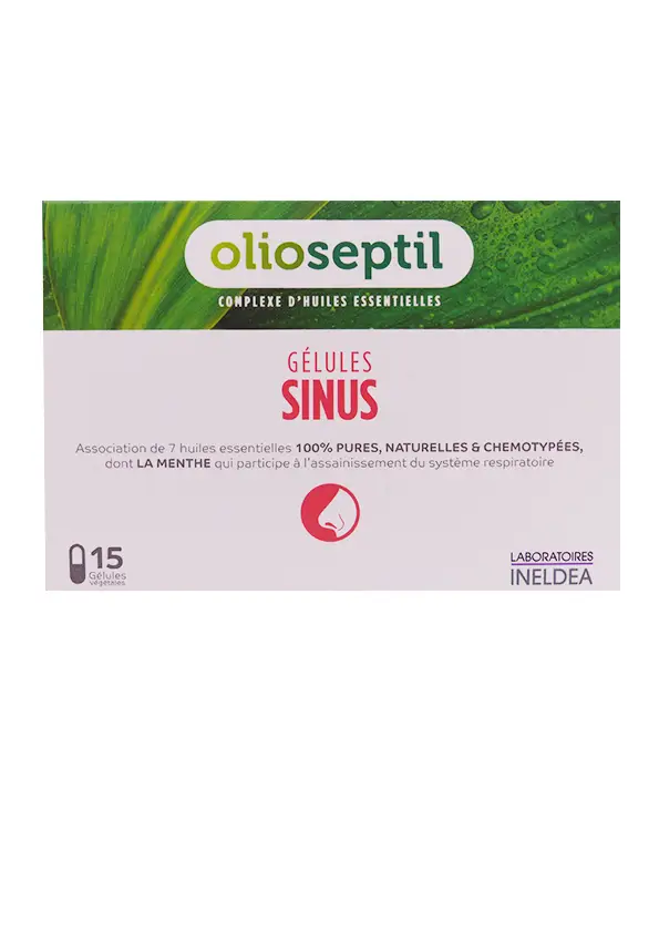 gélules sinus Olioseptil 15 gélules