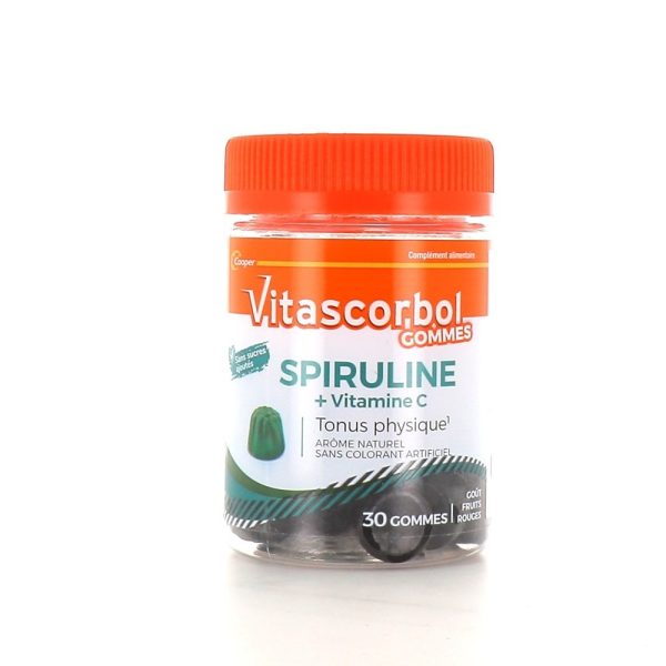 VITASCORBOL GOMMES SPIRULINE BOITE DE 30