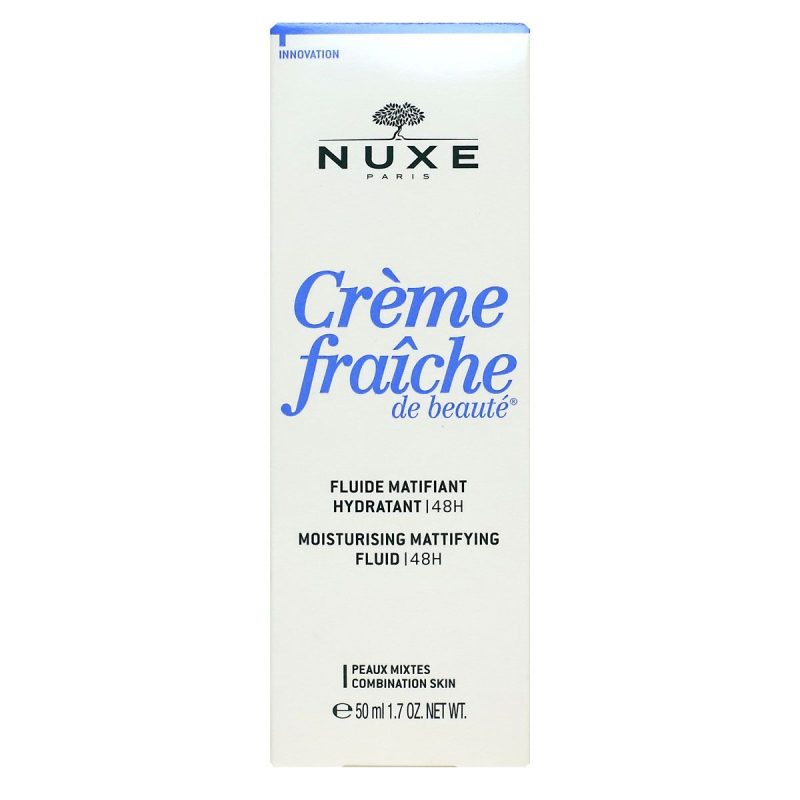 NUXE CREME FRAICHE DE BEAUTE FLUIDE MATIFIANT HYDRATANT 50ML