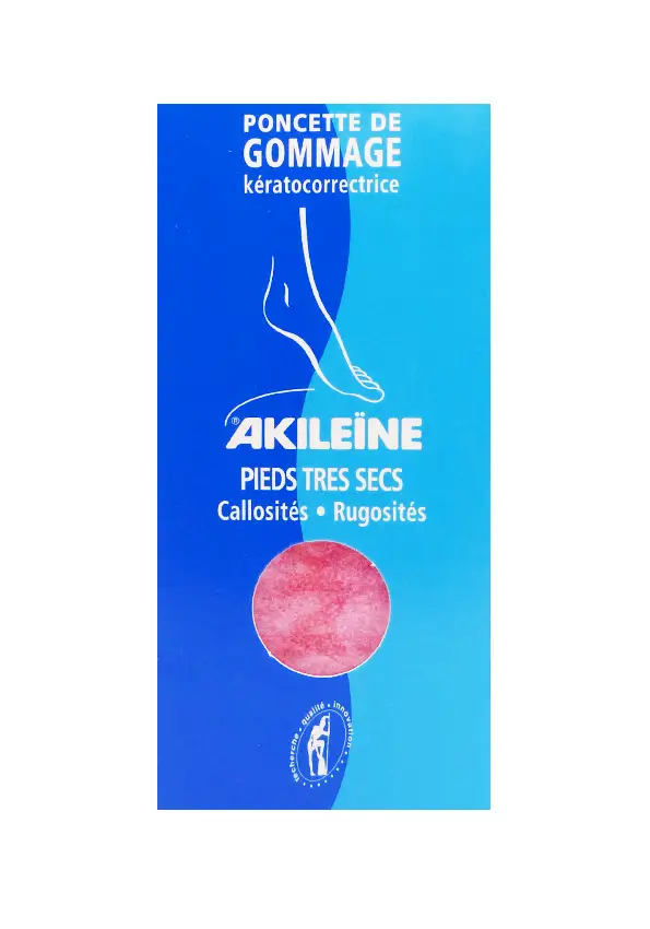 akileine poncette de gommage