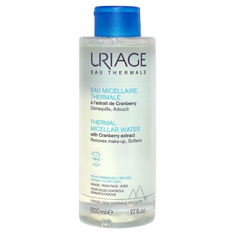 URIAGE EAU MICELLAIRE THERMALE PEAUX NORMALES A SECHES 500ML