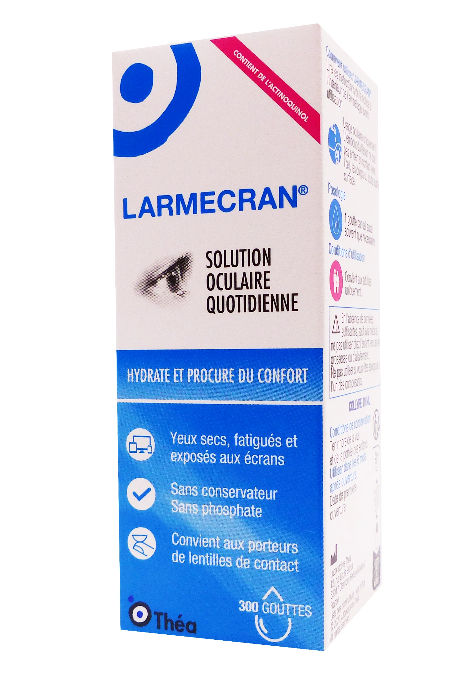 LARMECRAN SOLUTION OPHTALMIQUE 10 ML 1 larmecran 300 gouttes