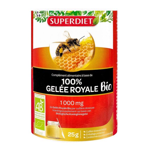 SUPERDIET GELEE ROYAL BIO 1000MG POT 25G