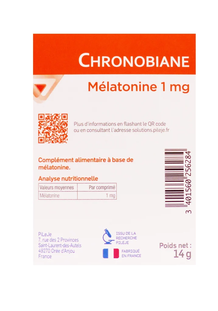 chronobiane melatonine 1 mg