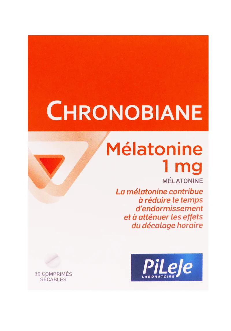 chronobiane melatonine 1 mg pileje