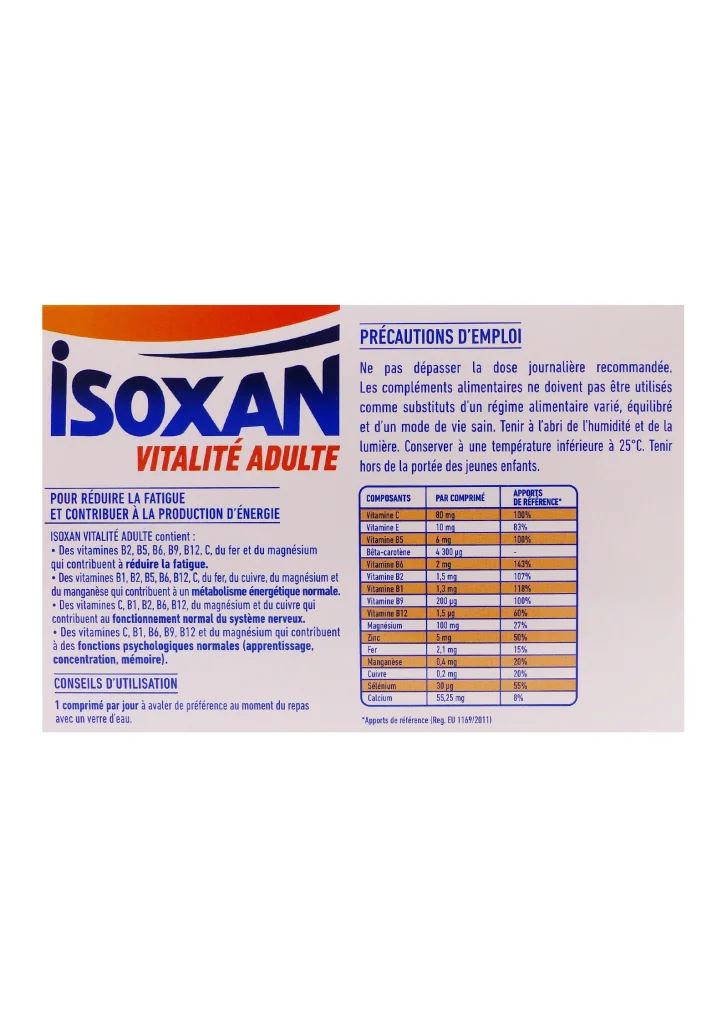 isoxan vitelite adulte dos