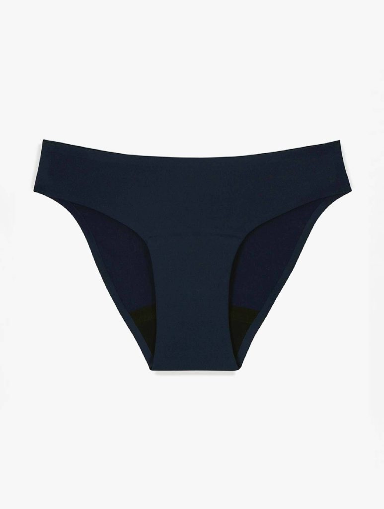 Culotte menstruelle - Flux moyens - Noire -Noir main image 0