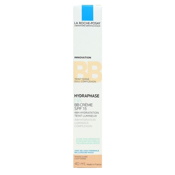 LA ROCHE POSAY HYDRAPHASE HA BB CREME TEINTE CLAIRE SPF 15 40ML