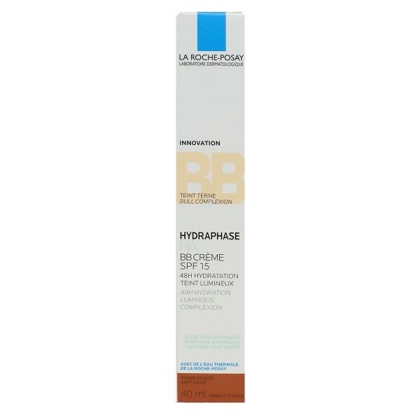 LA ROCHE POSAY HYDRAPHASE HA BB CREME TEINTE FONCEE SPF15 40ML