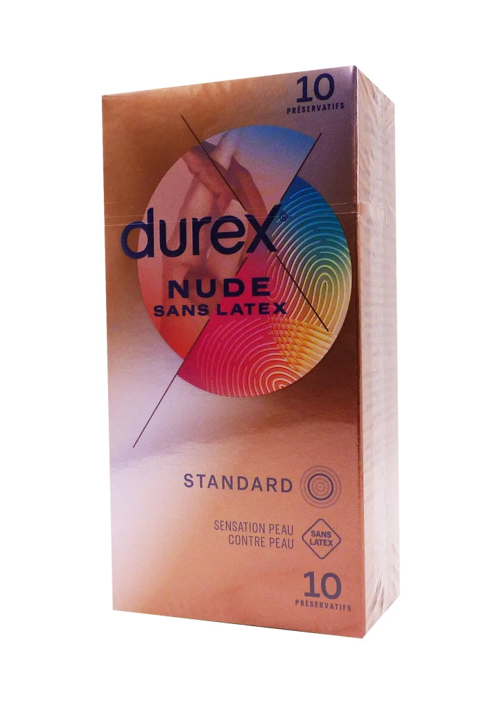 DUREX NUDE 10 PRESERVATIFS SANS LATEX STANDARDS 2 durex nude sans latex 10 preservatifs