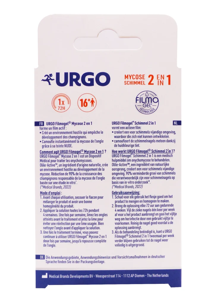 URGO MYCOSE 2 EN 1 NUDE 4 ML 3 urgo dos