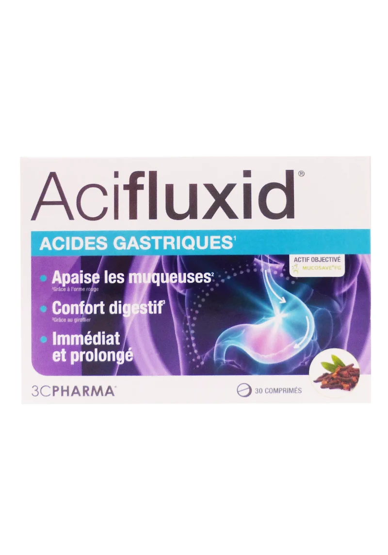 acifluxid acides gastriques 30 comprimés