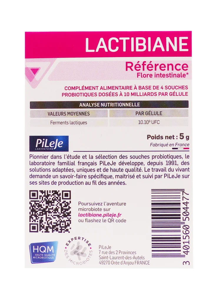 lactibiane reference dos