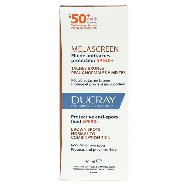 DUCRAY MELASCREEN FLUIDE ANTI-TACHES SPF 50+ 50ML