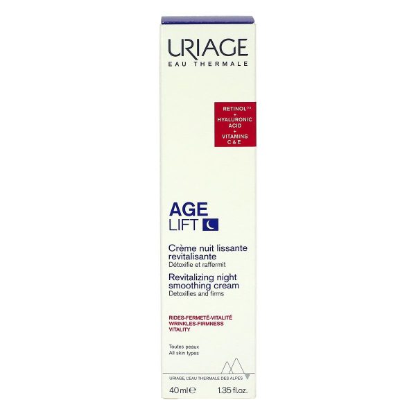 URIAGE AGE LIFT CREME NUIT LISSANTE REVITALISANTE 40ML