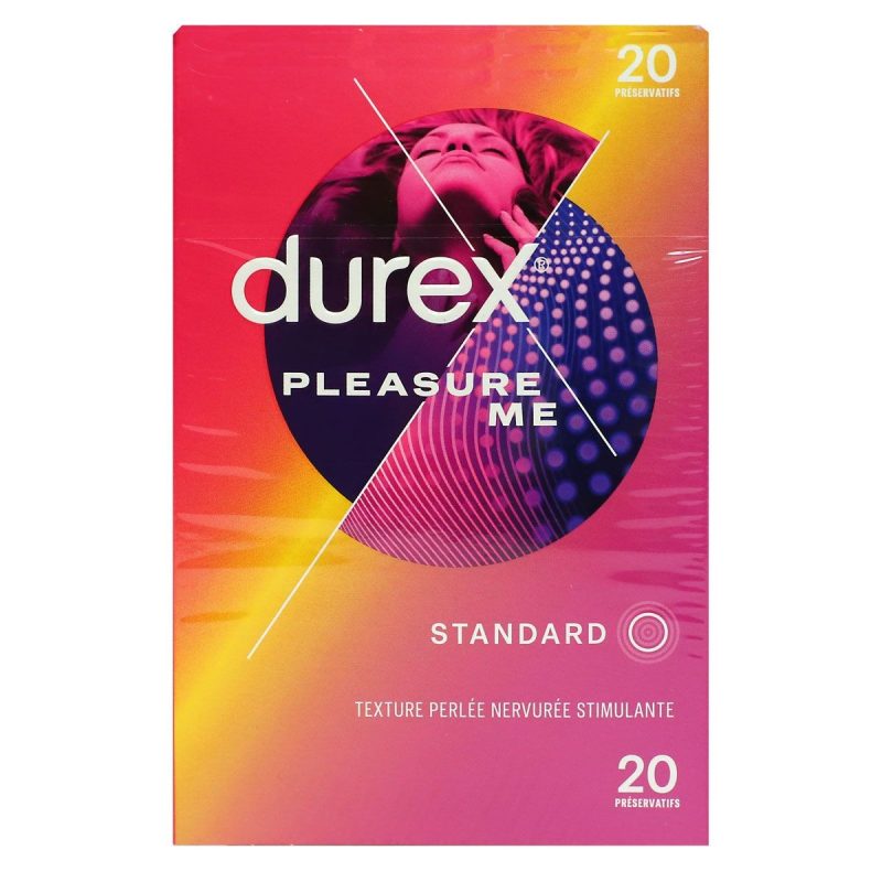 DUREX PLEASURE ME PRESERVATIFS 20 UNITES