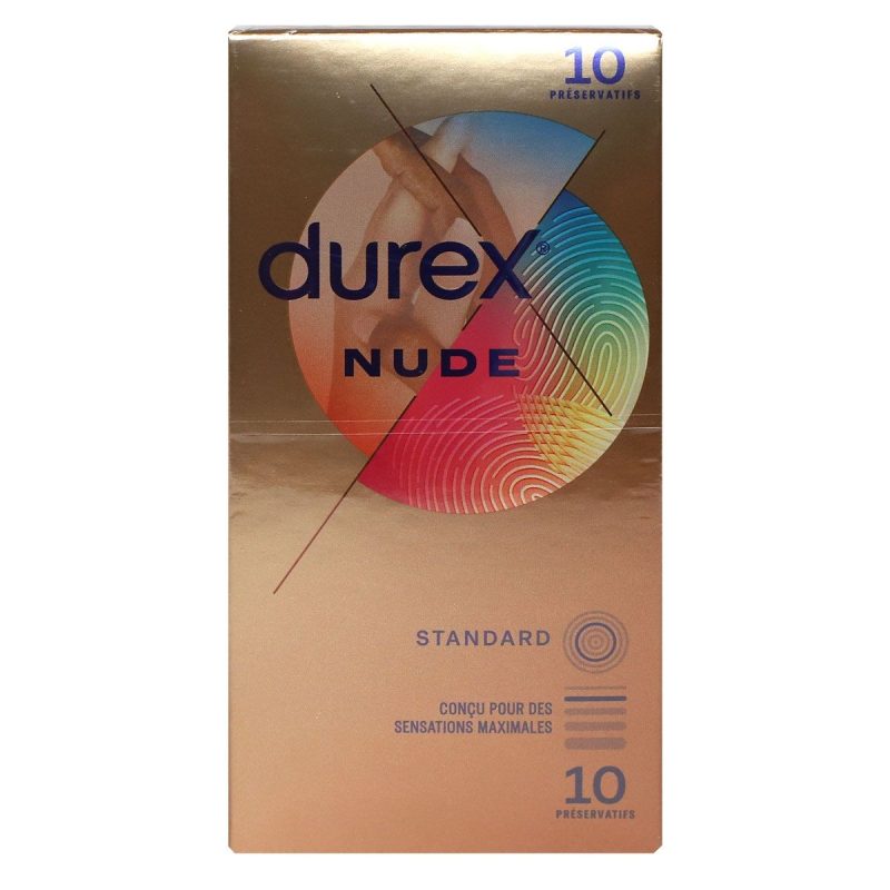 DUREX NUDE ULTRA-FIN PRESERVATIFS 10 UNITES