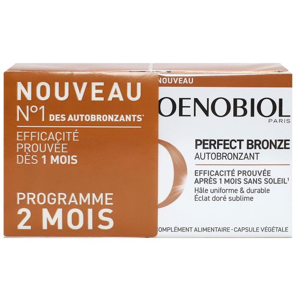 Oenobiol Perfect Bronze Autobronzant capsules 2x30 capsules