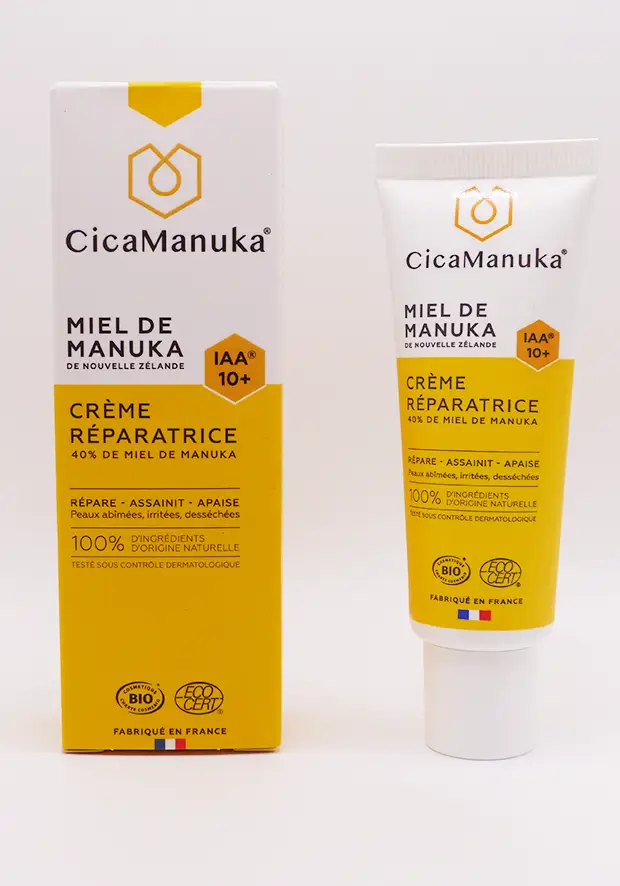 cicamanuka creme reparatrice miel de manuka