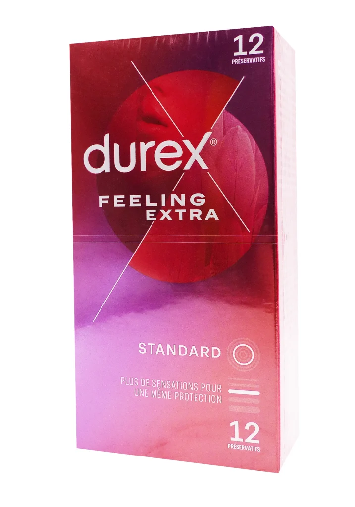 DUREX FEELING EXTRA PRESERVATIFS 12 UNITES 2 durex feeling extra 12 preservatifs standard