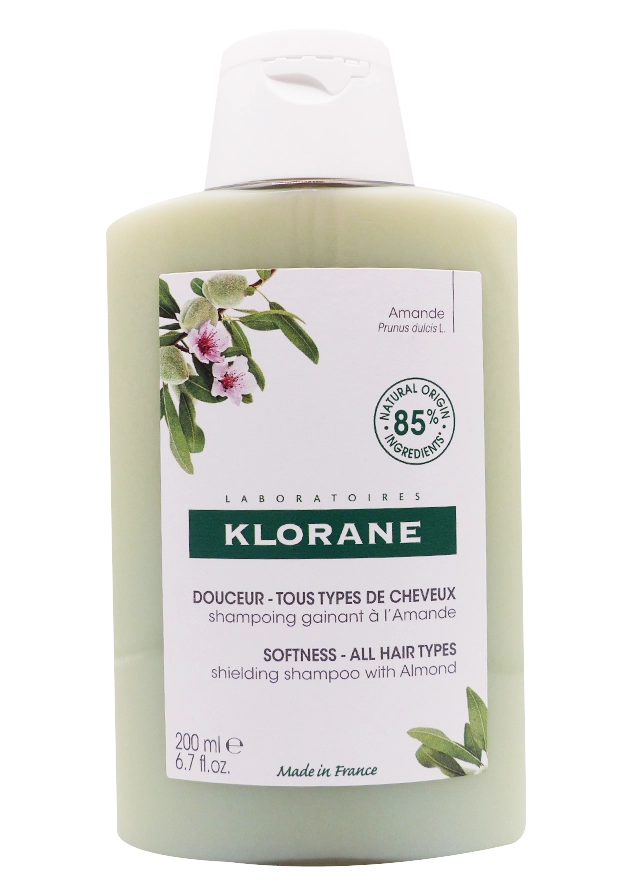 KLORANE SHAMPOING GAINANT A L'AMANDE 200ML 3 klorane shampooing a l'amande 200 ml