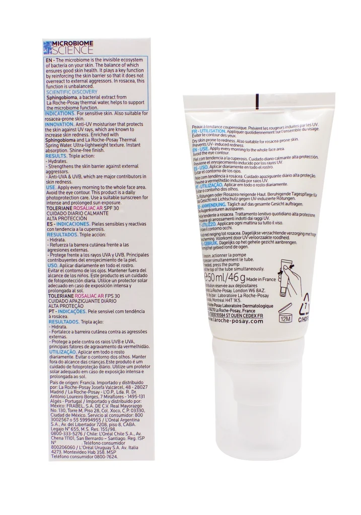 dos toleriane rosaliac spf 30 50 ml