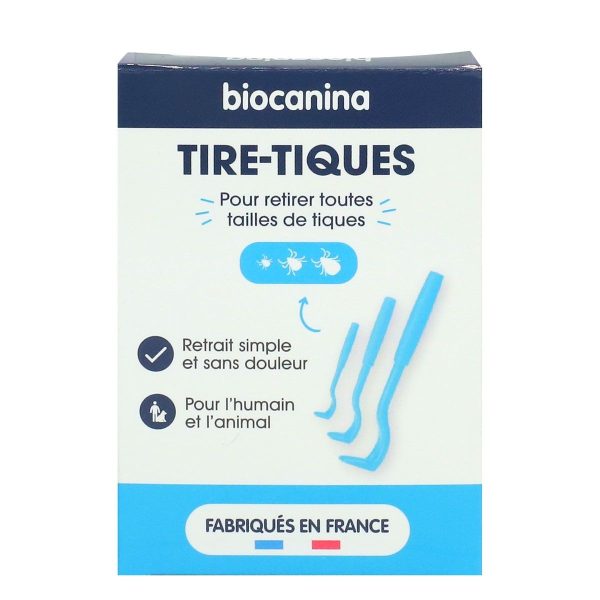 BIOCANINA TIRE TIQUES 3 CROCHETS