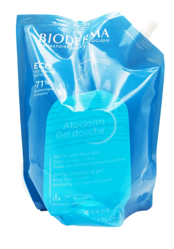 bioderma écorecharge atoderm gel douche 1 L