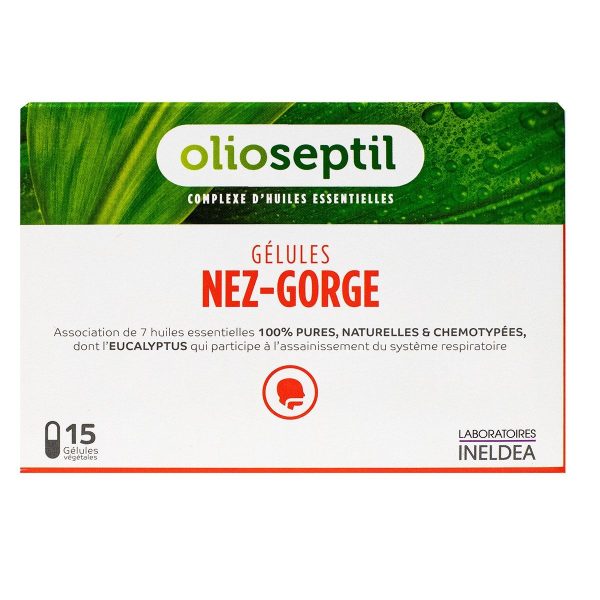 OLIOSEPTIL NEZ GORGE 15 gélules