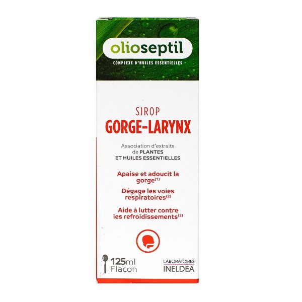 Olioseptil Gorge Larynx sirop 125 ml