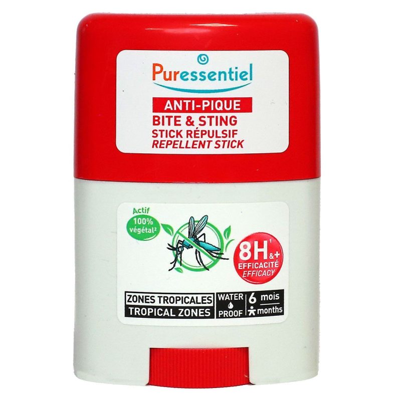 PURESSENTIEL ANTI-PIQUE STICK REPULSIF WATERPROOF ZONE TROPICALE