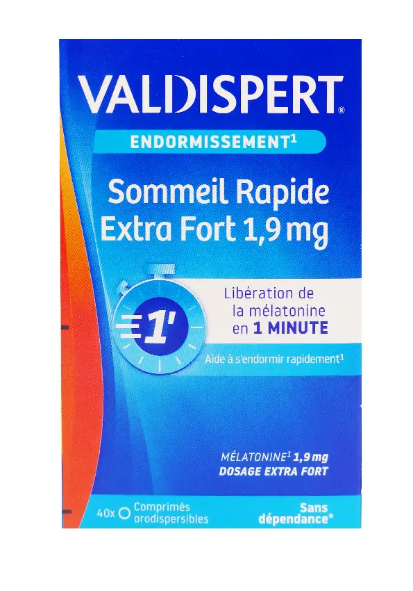 valdispert sommeil rapide extra fort 1,9mg 40cp