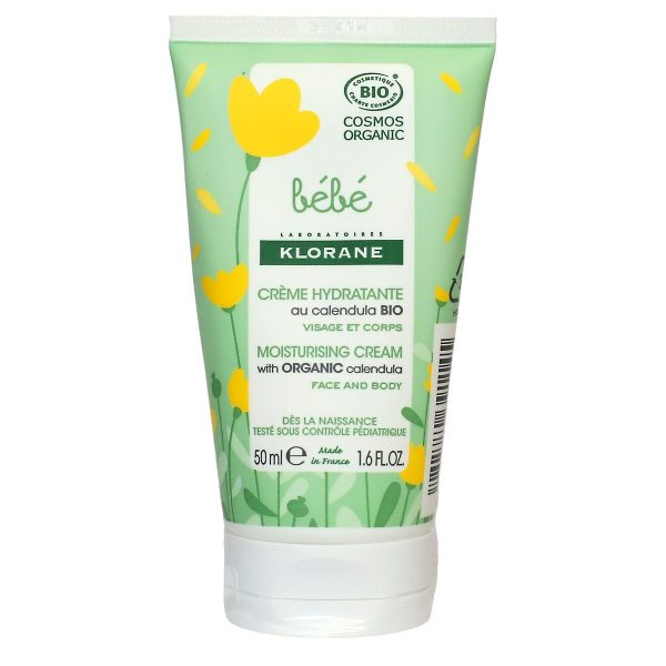 KLORANE BEBE CREME HYDRATANTE BIO AU CALENDULA 50 ML