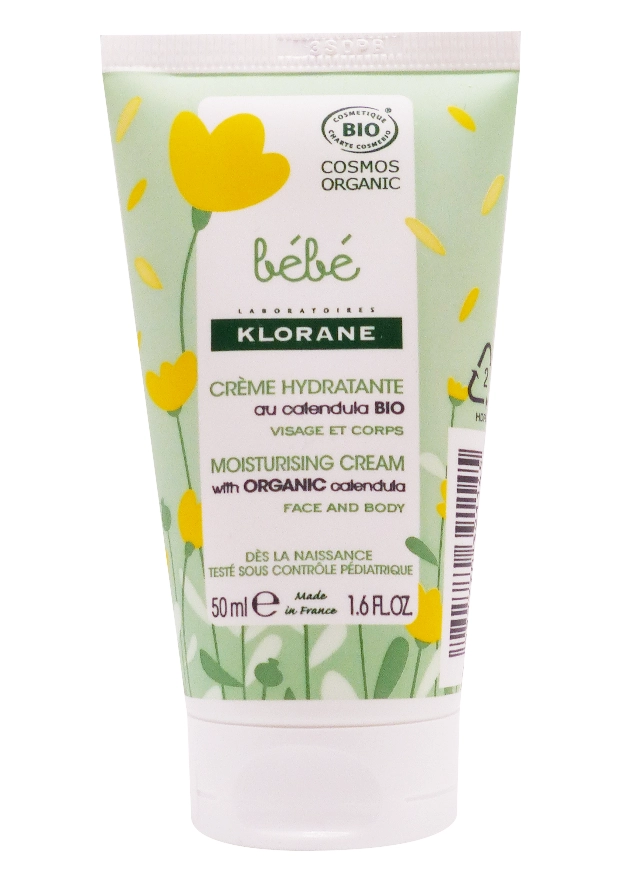KLORANE BEBE CREME HYDRATANTE BIO AU CALENDULA 50 ML 5 Klorane bébé crème hydratante 50 ml