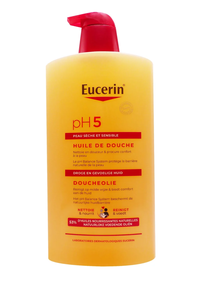 eucerin ph5 huile de douche 1L