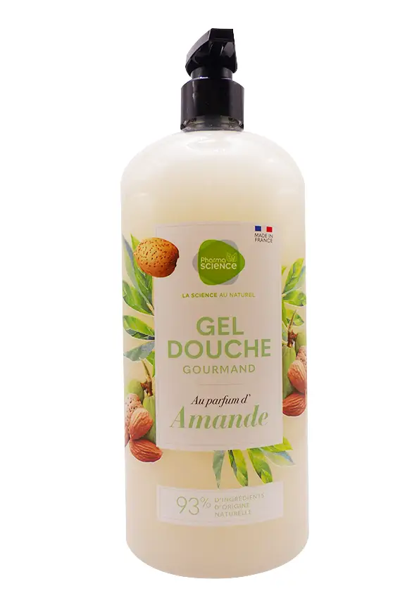 gel douche gourmand Amande 1L pharmascience