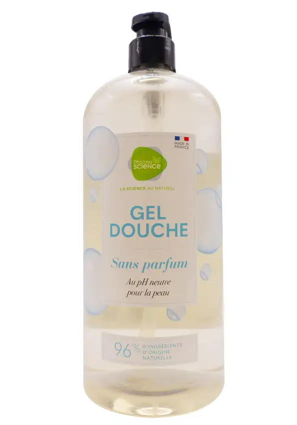 gel douche sans parfum 1L